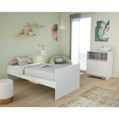 Chambre évolutive Cotillon AT4 Blanc/rose -MADE4BABY BOUTIQUE chambre evolutive cotillon 6