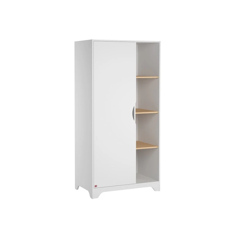 Chambre Trio Avec Lit 60x120 Leaf VOX Blanc Bois 6 Chambre Trio Avec Lit 60x120 Leaf VOX Blanc Bois – Image 4