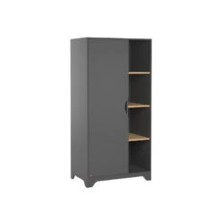 Chambre Trio Avec Lit 70x140 Leaf VOX Graphite Bois -MADE4BABY BOUTIQUE chambre trio 70 leaf 10
