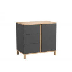 Chambre Trio 70x140 Altitude VOX Graphite/bois -MADE4BABY BOUTIQUE chambre trio 70x140 altitude vox graphitebois 4