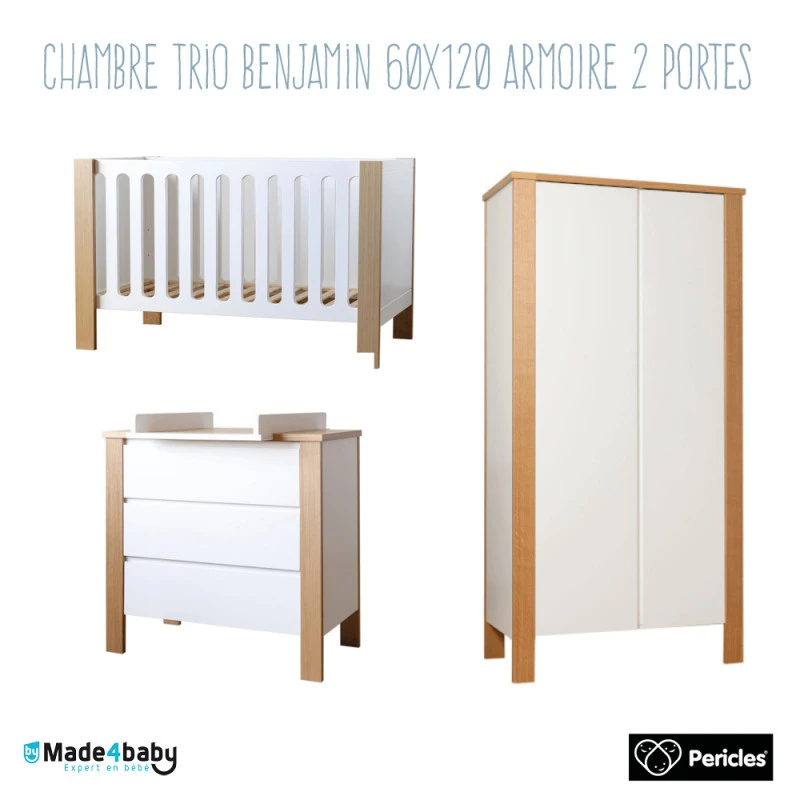 Chambre Trio Avec Armoire PERICLES Benjamin 3 Chambre Trio Avec Armoire PERICLES Benjamin