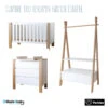 Chambre Trio Avec étagère PERICLES Benjamin -MADE4BABY BOUTIQUE chambre trio avec etagere pericles benjamin