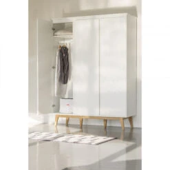 Chambre Trio Avec Lit 60x120 Transformable PERICLES Pure Blanc 18 Chambre Trio Avec Lit 60x120 Transformable PERICLES Pure Blanc -MADE4BABY BOUTIQUE chambre trio avec lit 60x120 transformable pericles pure blanc 7