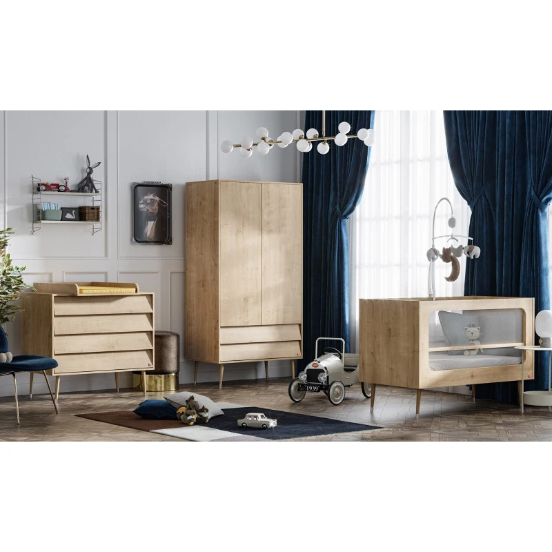 Chambre Trio Avec Lit 70x140 Bosque VOX Bois 3 Chambre Trio Avec Lit 70x140 Bosque VOX Bois