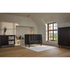 Chambre Trio Avec Lit 70x140 Hai No Ki QUAX Black Ash
