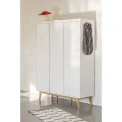 Chambre Trio Avec Lit 70x140 Transformable PERICLES Pure Blanc -MADE4BABY BOUTIQUE chambre trio avec lit 70x140 transformable pericles pure blanc 7