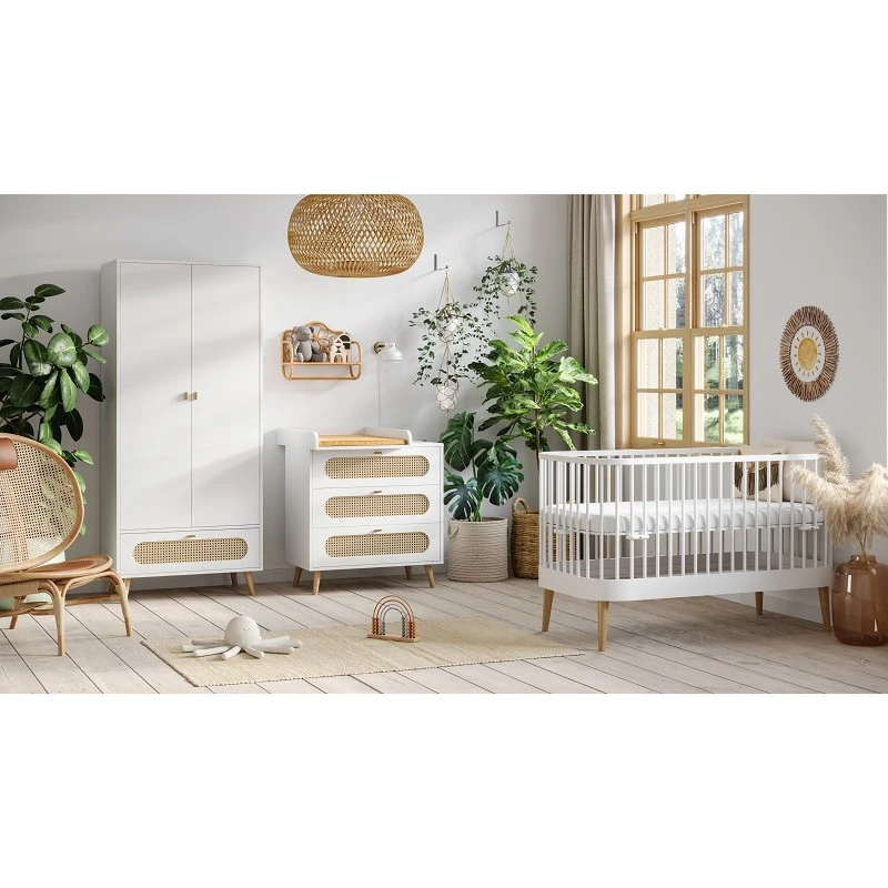 Chambre Trio Canne Avec Lit Paris VOX Blanc 4 Chambre Trio Canne Avec Lit Paris VOX Blanc – Image 2