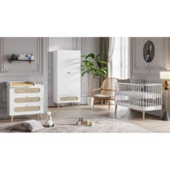 Chambre Trio Canne Avec Lit Paris VOX Blanc 14 Chambre Trio Canne Avec Lit Paris VOX Blanc -MADE4BABY BOUTIQUE chambre trio canne avec lit paris vox blanc 3