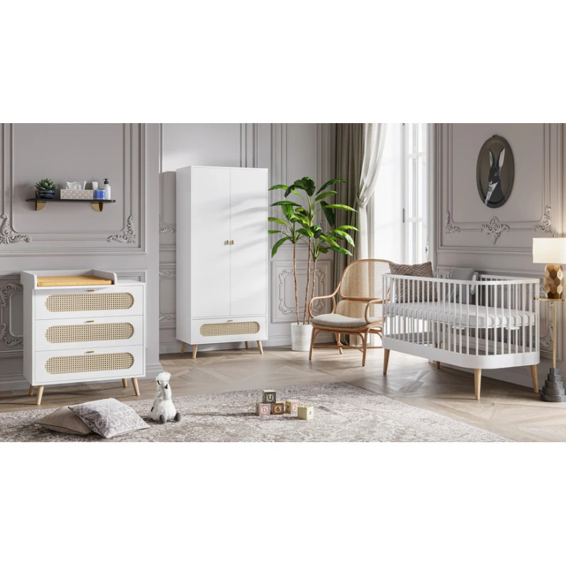 Chambre Trio Canne Avec Lit Paris VOX Blanc 6 Chambre Trio Canne Avec Lit Paris VOX Blanc – Image 4