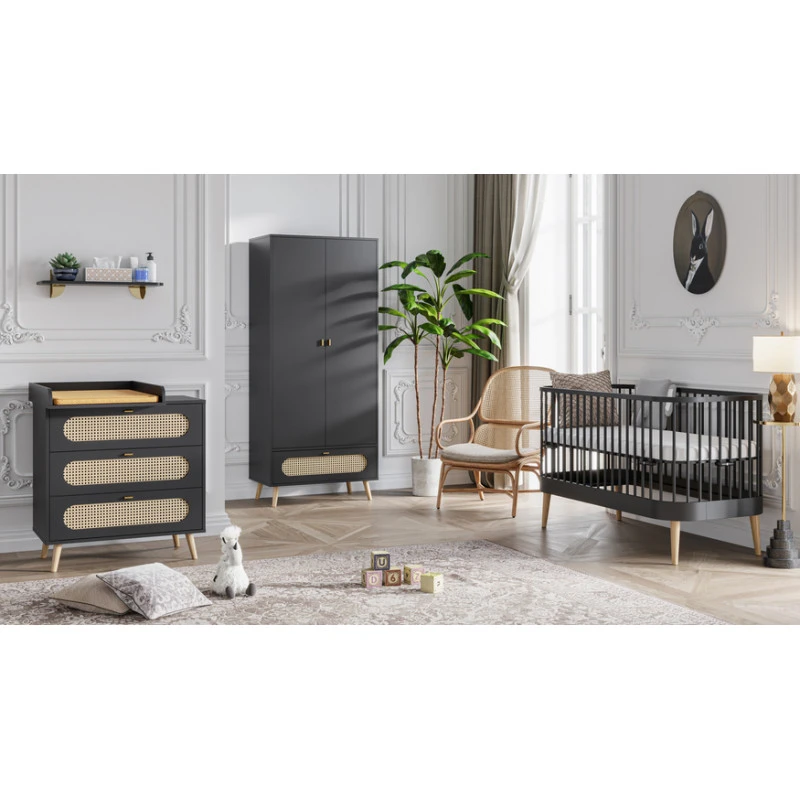 Chambre Trio Canne Avec Lit Paris VOX Noir 5 Chambre Trio Canne Avec Lit Paris VOX Noir – Image 3