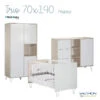 Chambre Trio Happy Avec Lit 70x140 SAUTHON -MADE4BABY BOUTIQUE chambre trio happy avec lit 70x140 sauthon