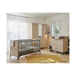 Chambre Trio Avec Armoire 3 Portes GALIPETTE Marcel Black