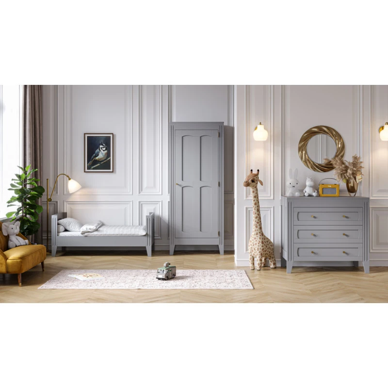 Chambre Trio Milenne VOX Gris Clair 11 Chambre Trio Milenne VOX Gris Clair – Image 9