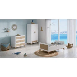 Chambre Trio Nami Avec Lit 70x140 THEO Neige -MADE4BABY BOUTIQUE chambre trio nami avec lit 70x140 theo neige 2