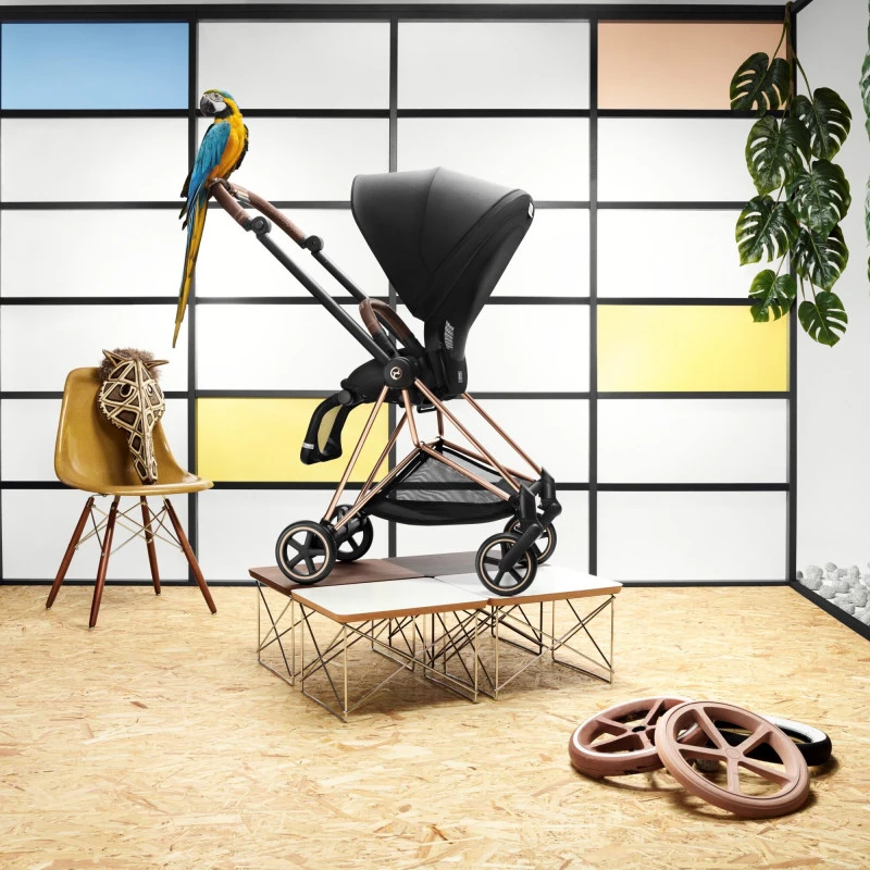 Châssis Poussette Mios 3 CYBEX Chrome Brown 5 Châssis Poussette Mios 3 CYBEX Chrome Brown – Image 3