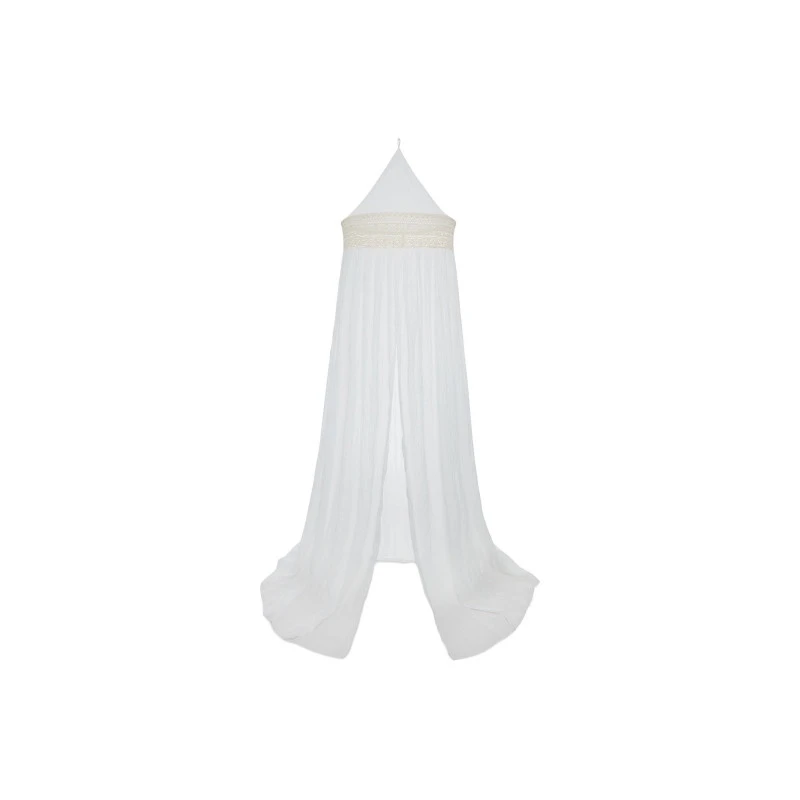 Ciel De Lit Vintage 245cm JOLLEIN Ivory Boho Lace 3 Ciel De Lit Vintage 245cm JOLLEIN Ivory Boho Lace