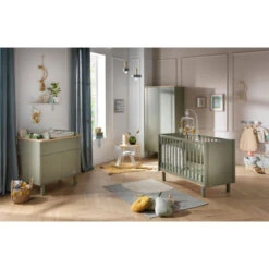 Commode 1t 2p SAUTHON Eléonore Kaki -MADE4BABY BOUTIQUE commode 1t 2p sauthon eleonore kaki 2