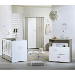Commode 2 Tiroirs SAUTHON Naël -MADE4BABY BOUTIQUE commode 2 tiroirs sauthon nael 2