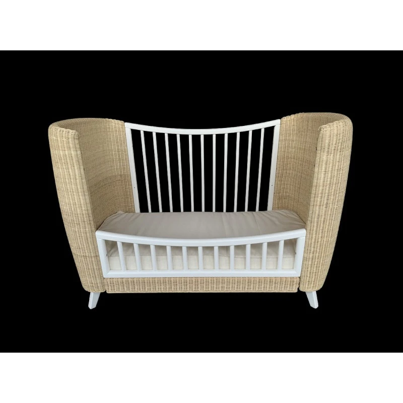 Côté évolutif Pour Lit 60x120 Coquillage THEO Neige 11 Côté évolutif Pour Lit 60x120 Coquillage THEO Neige – Image 9