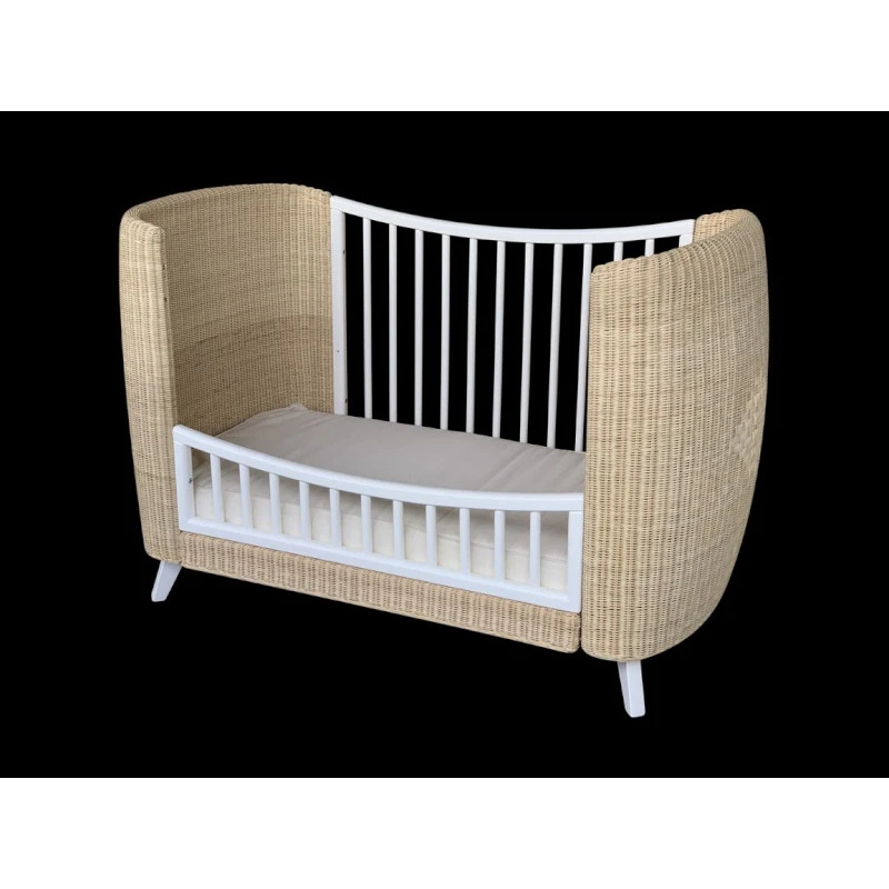 Côté évolutif Pour Lit 60x120 Coquillage THEO Neige 13 Côté évolutif Pour Lit 60x120 Coquillage THEO Neige – Image 11