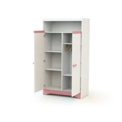 Armoire Cotillon AT4 Blanc/rose -MADE4BABY BOUTIQUE cotillon armoire 8