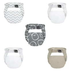 Kit De 5 Couches Lavables 4 - 10 Kg DOMIVA Ourson