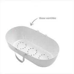 Couffin Avec Support Dreami BEABA By SHNUGGLE Gris/Blanc -MADE4BABY BOUTIQUE couffin avec support dreami beaba by shnuggle gris blanc 2