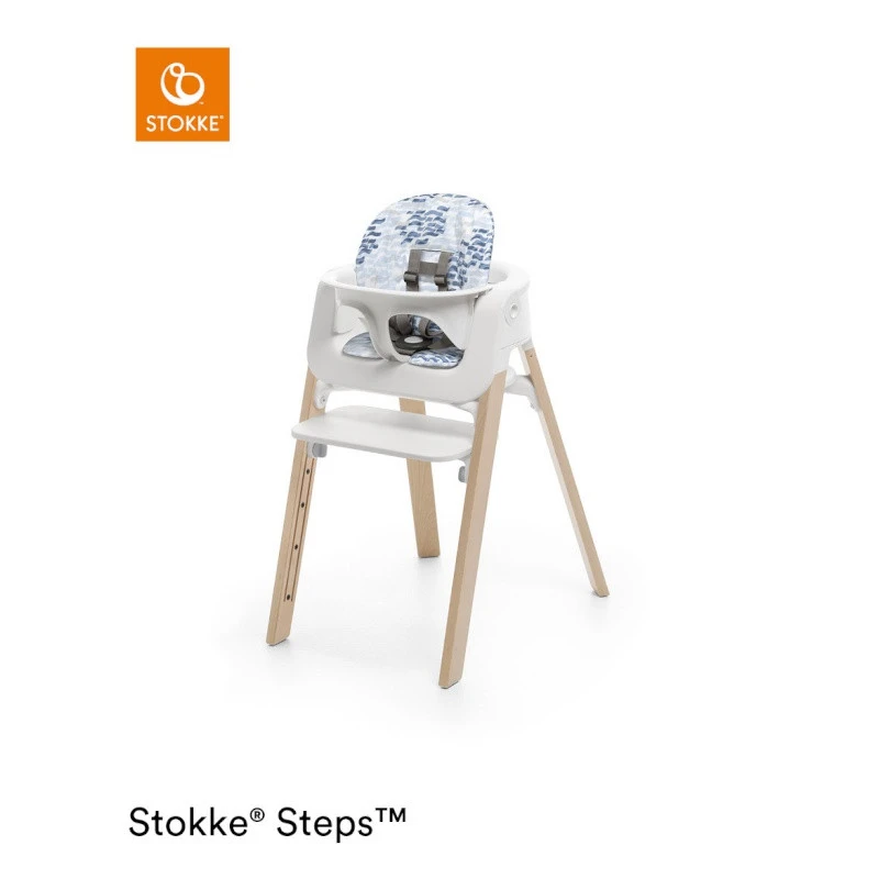 Coussin Confort Steps™ STOKKE Waves Blue 4 Coussin Confort Steps™ STOKKE Waves Blue – Image 2