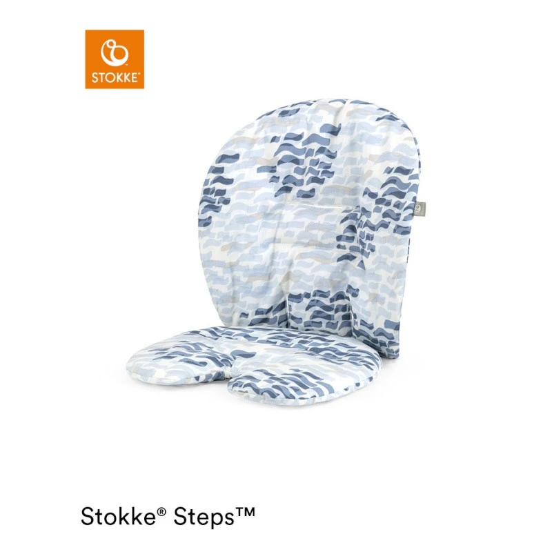 Coussin Confort Steps™ STOKKE Waves Blue 3 Coussin Confort Steps™ STOKKE Waves Blue