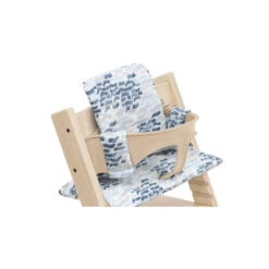 Coussin De Chaise Tripp Trapp® En Coton Bio STOKKE® Waves Blue