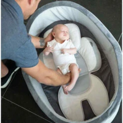 Coussin Réducteur 3 En 1 BO JUNGLE Blanc/Gris -MADE4BABY BOUTIQUE coussin reducteur 3 en 1 bo jungle blancgris 4