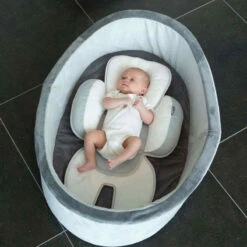 Coussin Réducteur 3 En 1 BO JUNGLE Blanc/Gris -MADE4BABY BOUTIQUE coussin reducteur 3 en 1 bo jungle blancgris 5