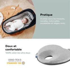 Coussin Lovenest Original BABYMOOV Smokey -MADE4BABY BOUTIQUE coussin tete lovenest original 4