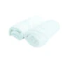 Lot De 2 Drap-housse 70x140 DOMIVA Blanc/blanc