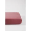Drap-housse 60x120 En Coton Bio KADOLIS Bois De Rose