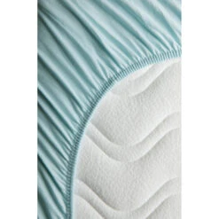 Drap-housse 70x140 En Coton Bio KADOLIS Bleu Céladon -MADE4BABY BOUTIQUE drap housse coton bio 12
