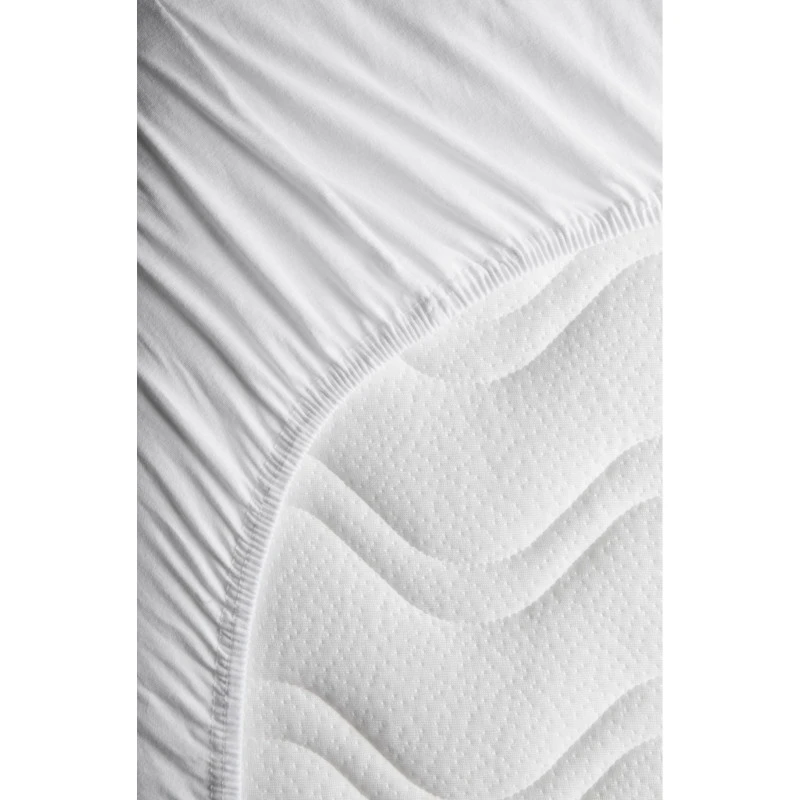 Drap-housse 70x140 En Coton Bio KADOLIS Blanc 6 Drap-housse 70x140 En Coton Bio KADOLIS Blanc – Image 4