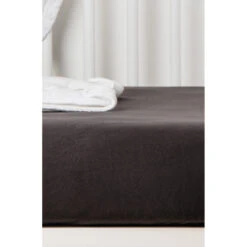 Drap-housse 60x120 En Coton Bio KADOLIS Gris Carbone -MADE4BABY BOUTIQUE drap housse coton bio 70
