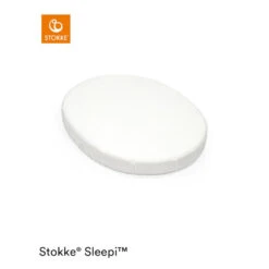 Drap-housse Mini Pour Sleepi V3 STOKKE White