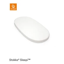 Drap-housse Pour Sleepi 120 V3 STOKKE White