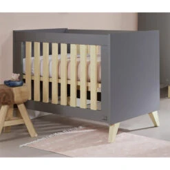 Chambre Duo Avec Lit 60x120 IKID Lazio Gris -MADE4BABY BOUTIQUE duo 60 lazio gris 1