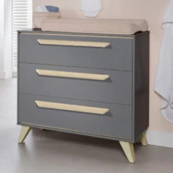 Chambre Duo Avec Lit 60x120 IKID Lazio Gris -MADE4BABY BOUTIQUE duo 60 lazio gris 2