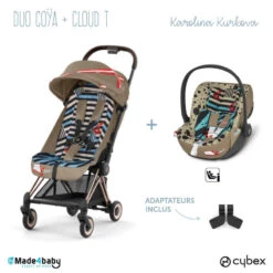 Duo Poussette Coya + Cloud T CYBEX Karolina Kurkova