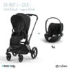 Duo Poussette Priam 4 + Cloud T I-Size CYBEX Matt Black/Sepia Black 2 Duo Poussette Priam 4 + Cloud T I-Size CYBEX Matt Black/Sepia Black -MADE4BABY BOUTIQUE duo poussette priam 4 cloud t i size cybex matt blacksepia black