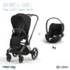 Duo Poussette Priam 4 + Cloud T I-Size CYBEX RoseGold/Sepia Black -MADE4BABY BOUTIQUE duo poussette priam 4 cloud t i size cybex rosegoldsepia black