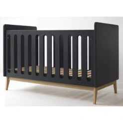 Chambre Duo Avec Lit 70x140 PERICLES Pure Noir -MADE4BABY BOUTIQUE duo pur black 70 1