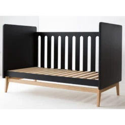 Chambre Duo Avec Lit 70x140 PERICLES Pure Noir -MADE4BABY BOUTIQUE duo pur black 70 2