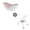 Ensemble Baignoire + Support Camélé'o BEABA Old Pink/Light Mist -MADE4BABY BOUTIQUE ensemble baignoire support camele o beaba old pinklight mist