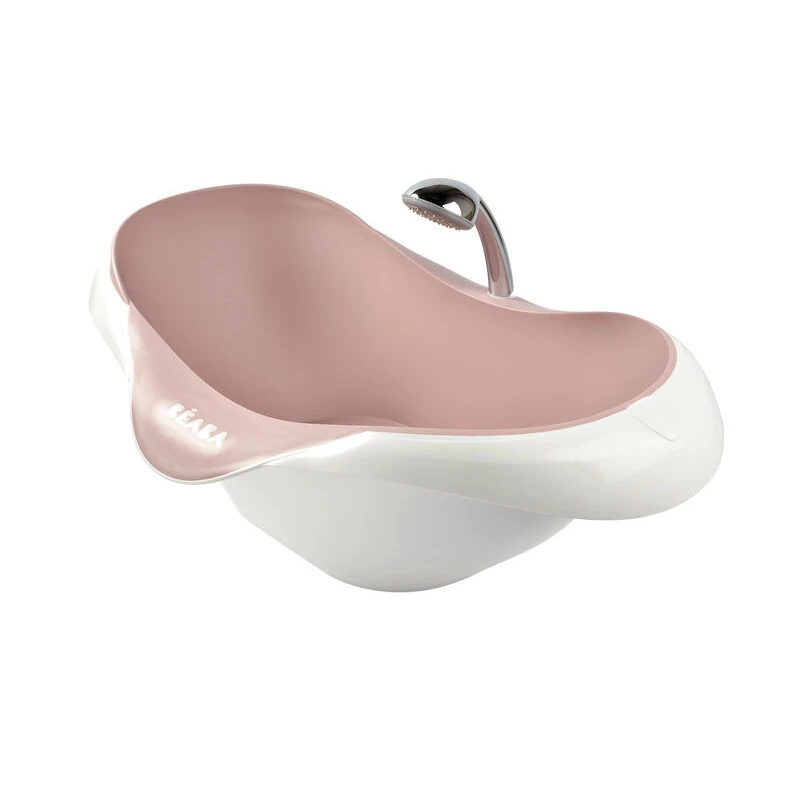 Ensemble Baignoire + Support Camélé'o BEABA Old Pink/Light Mist 6 Ensemble Baignoire + Support Camélé'o BEABA Old Pink/Light Mist – Image 4