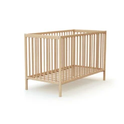 Lit Fixe 60x120 Essentiel AT4 Hêtre Verni 7 Lit Fixe 60x120 Essentiel AT4 Hêtre Verni -MADE4BABY BOUTIQUE essentiel lit bebe 60x120 3